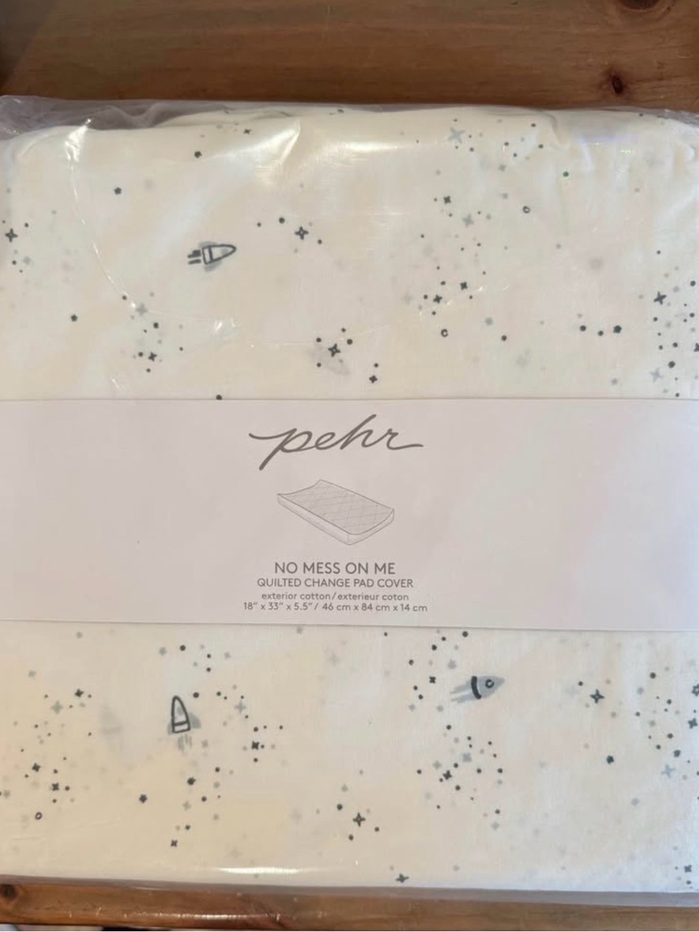 NWT Pehr 100% Organic Cotton Change Pad Cover